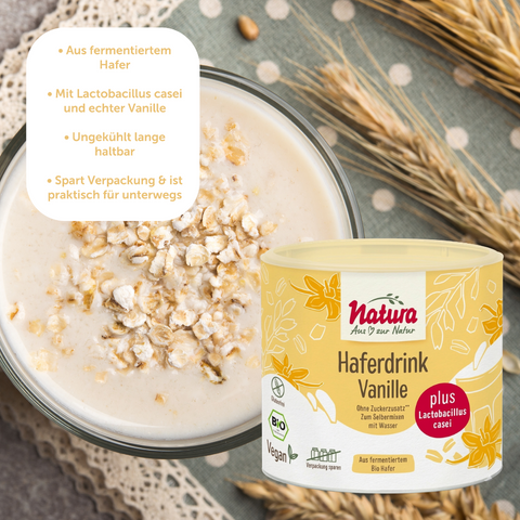 Bio Haferdrink Vanille