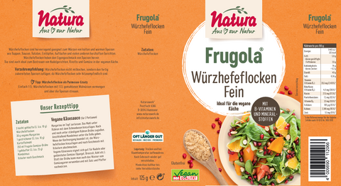 Frugola Würzhefeflocken 125g