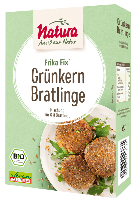 Frika Fix Bio Grünkern-Bratlinge 150g