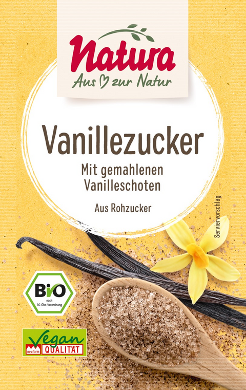 Bio Vanillezucker 5er-Pack