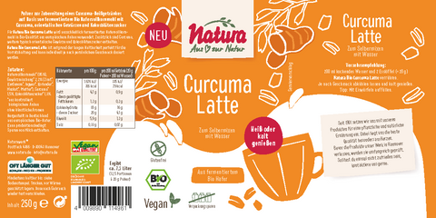 Bio Curcuma Latte