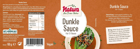 Dunkle Sauce 160g