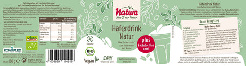 Bio Haferdrink Natur