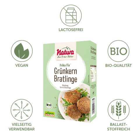 Frika Fix Bio Grünkern-Bratlinge 150g